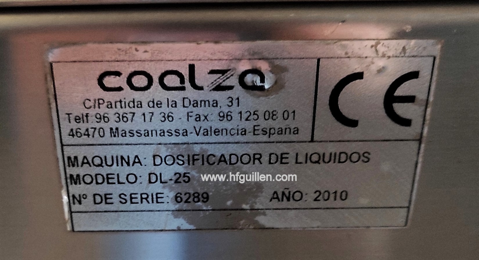 REF-2397 DOSATRICE VOLUMETRICA PER LIQUIDI 1 PISTONE in vendita - foto 7