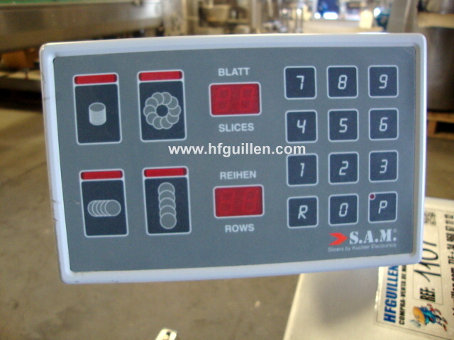 REF-1107 AFFETTATRICE AUTOMATICA S.A.M. CON INTERLEAVER in vendita - foto 4