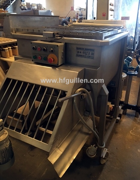 REF-1923 MESCOLATORE IMPASTATRICE PER CARNE 400 LITRI in vendita - foto 2