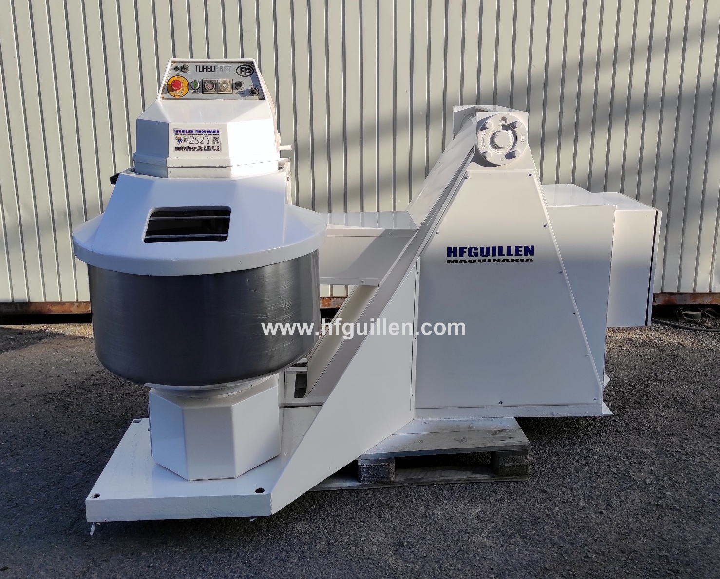 IMPASTATRICE SPIRALE TURBO PRAT RIBALTABILE A DESTRA in vendita - foto 1