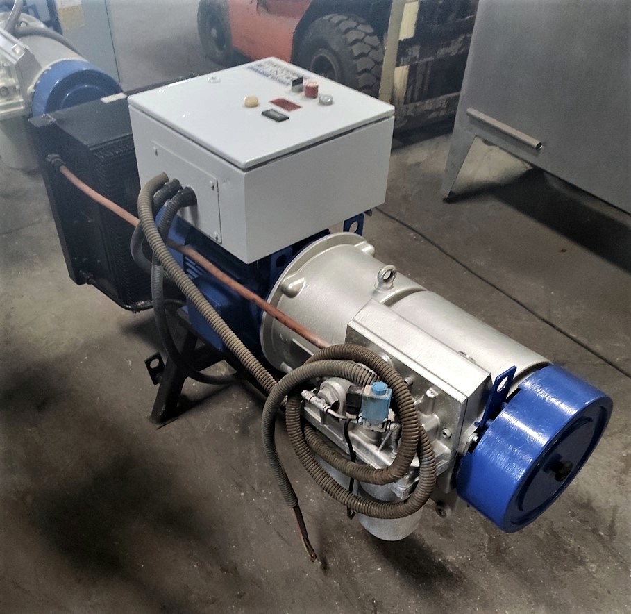 REF-1867 COMPRESSORE ARIA ROTATIVO A PALETTE HYDROVANE in vendita - foto 3
