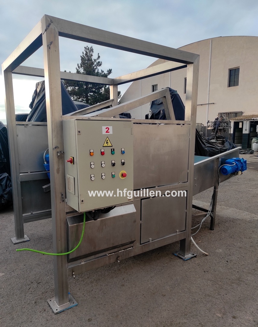 RIBALTATORE PER CASSA-PALLET CON NASTRO DI USCITA in vendita - foto 2