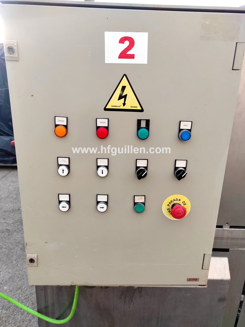 RIBALTATORE PER CASSA-PALLET CON NASTRO DI USCITA in vendita - foto 9