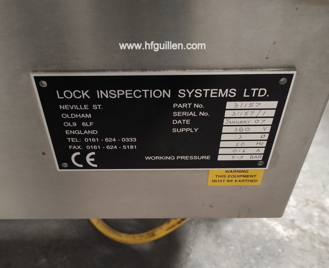 REF-2369 METAL DETECTOR LOCK INSPECTION MET 30+ in vendita - foto 5