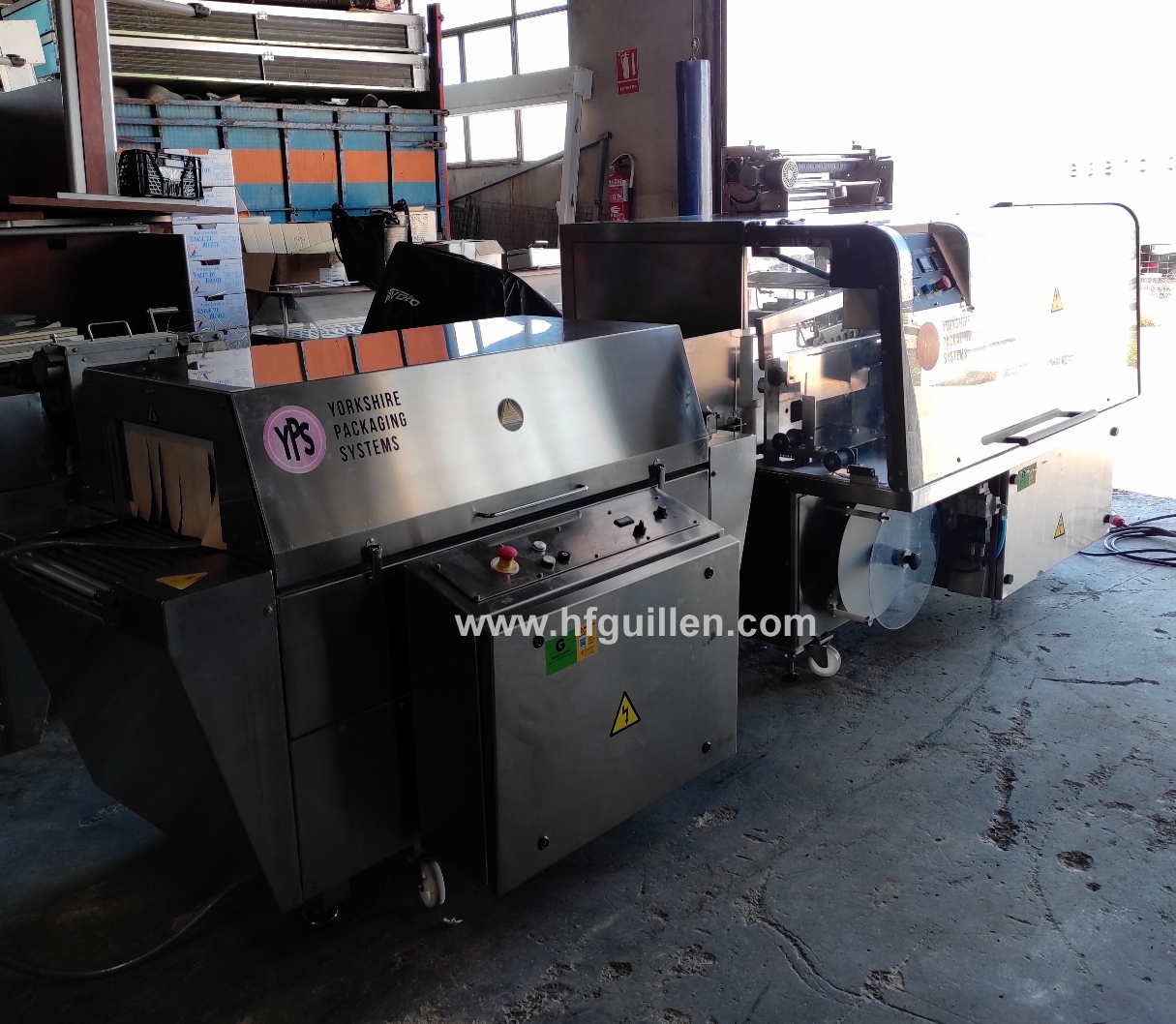 SALDATRICE A “L” ULMA CON TUNNEL DI TERMORETRAZIONE in vendita - foto 2