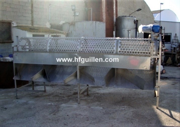 REF-1072 CALIBRATRICE DI 4 METRI IN ACCIO INOX in vendita - foto 2