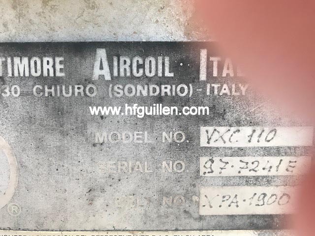 TORRE EVAPORATIVA DI RAFFREDDAMENTO BALTIMORE VXC 110 in vendita - foto 5