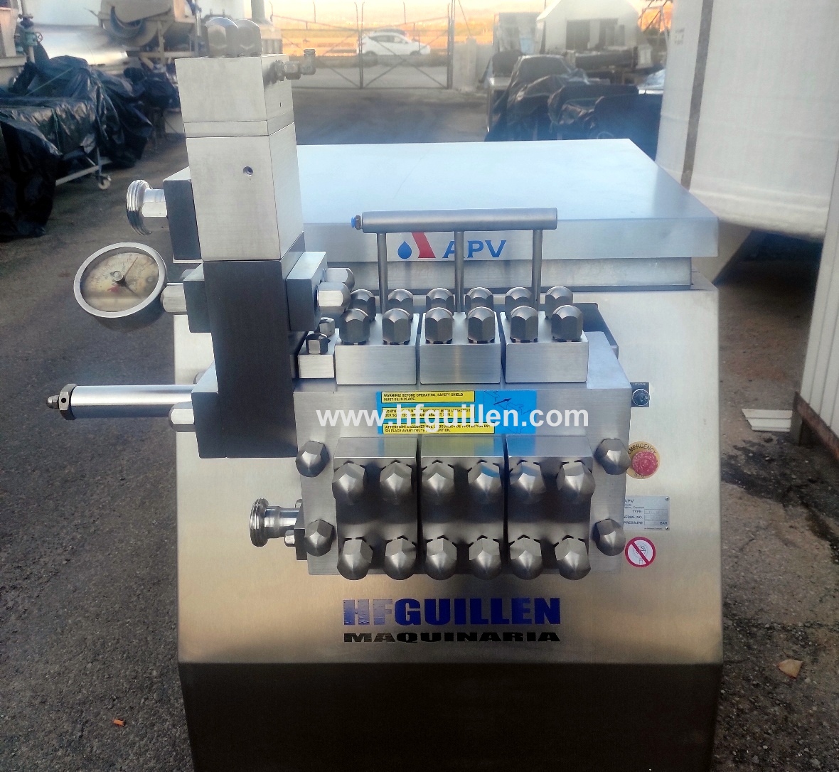 OMOGENEIZZATORE APV GAULIN 15-3.0 B DA 1.000 LITRI/ORA in vendita - foto 2