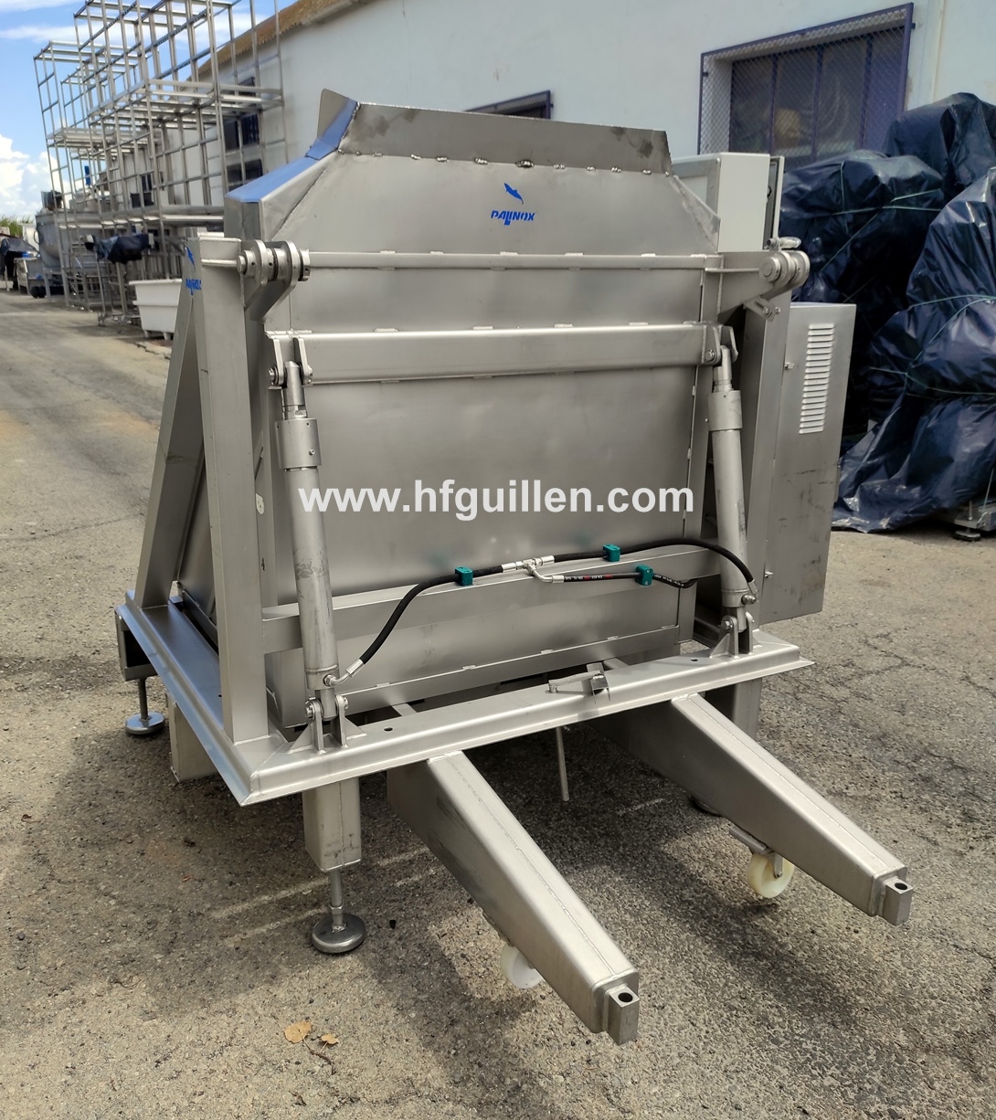 REF-2513 RIBALTATORE PER CASSA-PALLET PALINOX VO-600 in vendita - foto 3