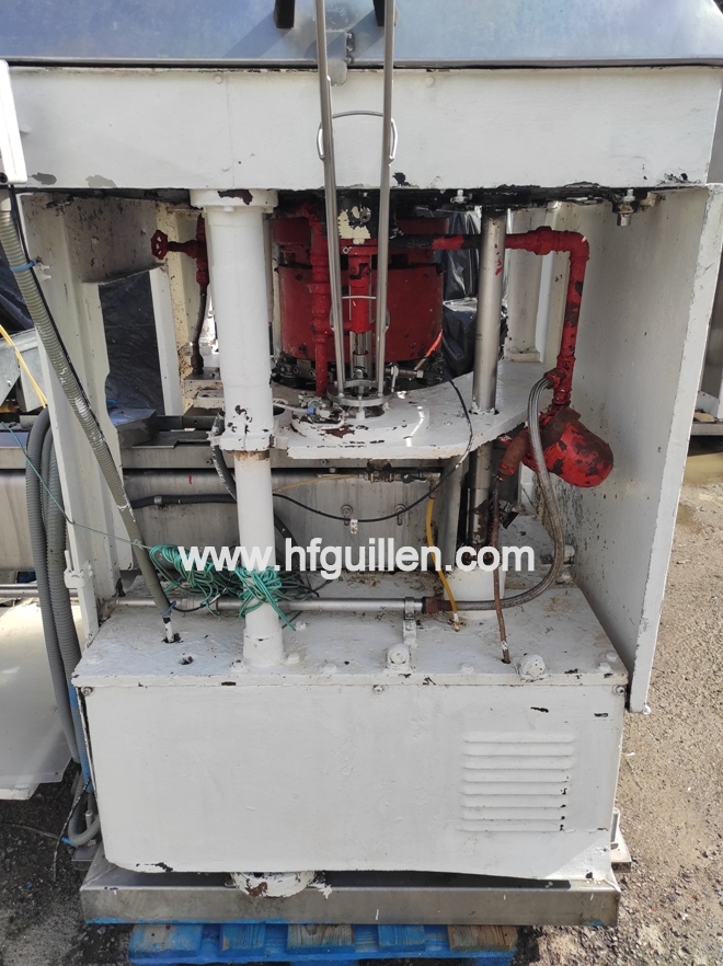 AGGRAFFATRICE FMC A 4 TESTE CON RIEMPITRICE SOTTOVUOTO in vendita - foto 4