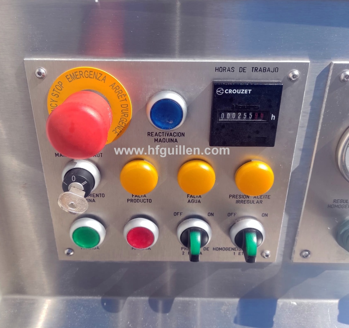 OMOGENEIZZATORE FBF 4022 DA 3.500 LITRI/ORA in vendita - foto 6