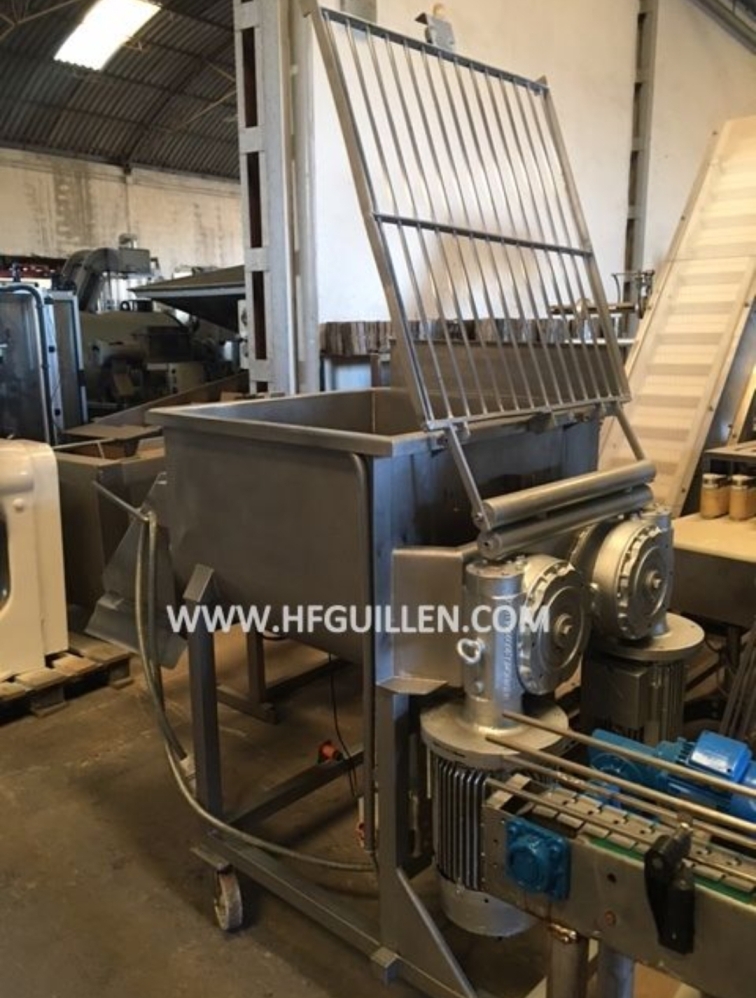 REF-1923 MESCOLATORE IMPASTATRICE PER CARNE 400 LITRI  in vendita - foto 4