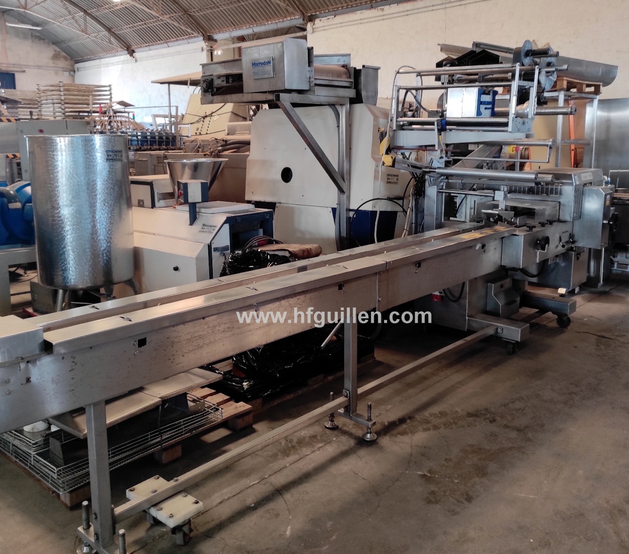 FLOW PACK REDPACK P225 CON ETICHETTATRICE E STAMPANTE in vendita - foto 2
