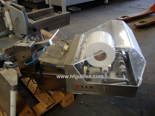 REF-1107 AFFETTATRICE AUTOMATICA S.A.M. CON INTERLEAVER in vendita - foto 10