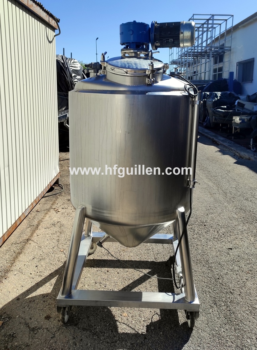 REF-2509 SERBATOIO ISOTERMICO INOX CON AGITATORE in vendita - foto 2