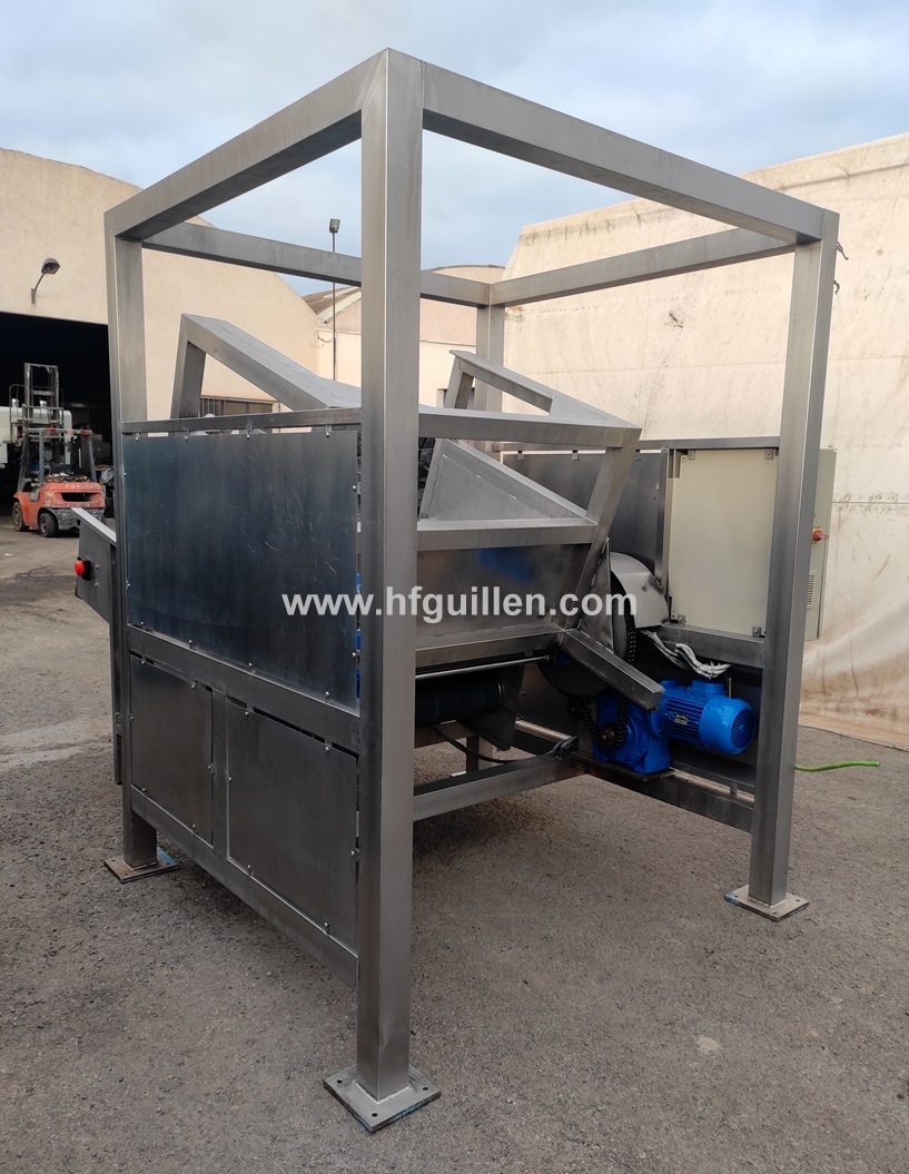 RIBALTATORE PER CASSA-PALLET CON NASTRO DI USCITA in vendita - foto 6