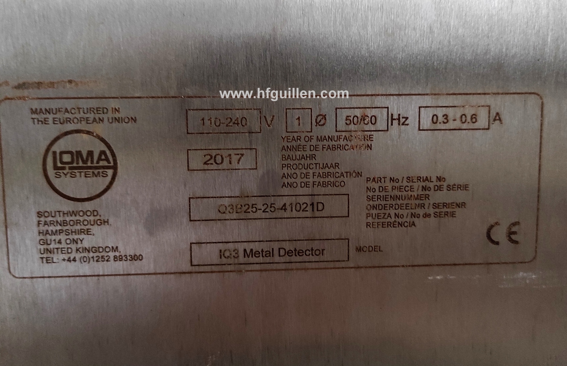 METAL DETECTOR LOMA SYSTEMS IQ3 ST in vendita - foto 7