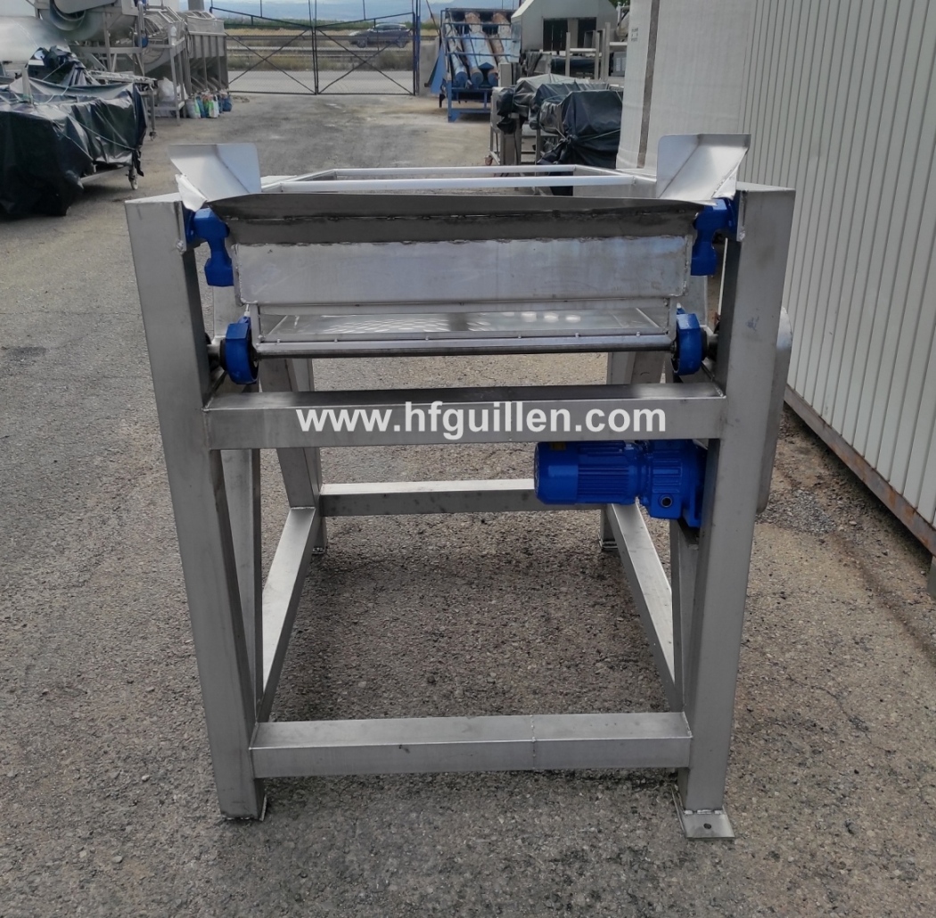 TRASPORTATORE ALLINEATORE VIBRANTE PER PESCHE FMA INOX in vendita - foto 2