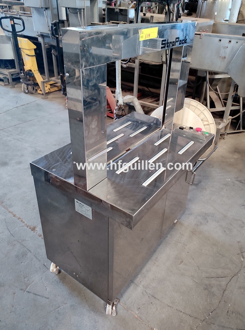 REF-2551 REGGIATRICE STRAPACK RQ-8xSUS IN ACCIAIO INOX in vendita - foto 4