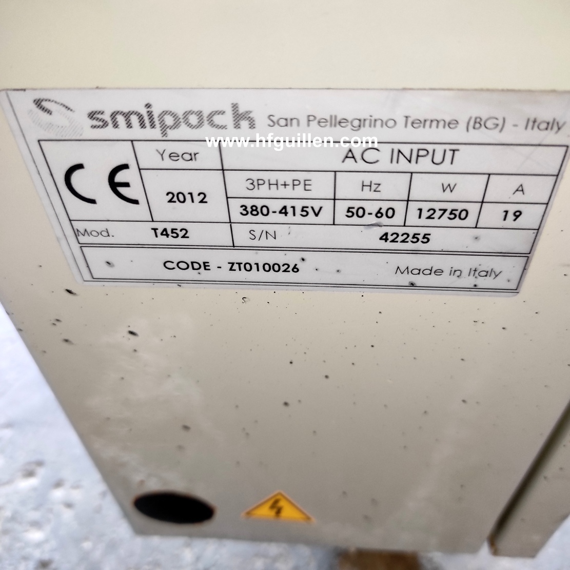 TUNNEL DI TERMORETRAZIONE SMIPACK T452 in vendita - foto 6