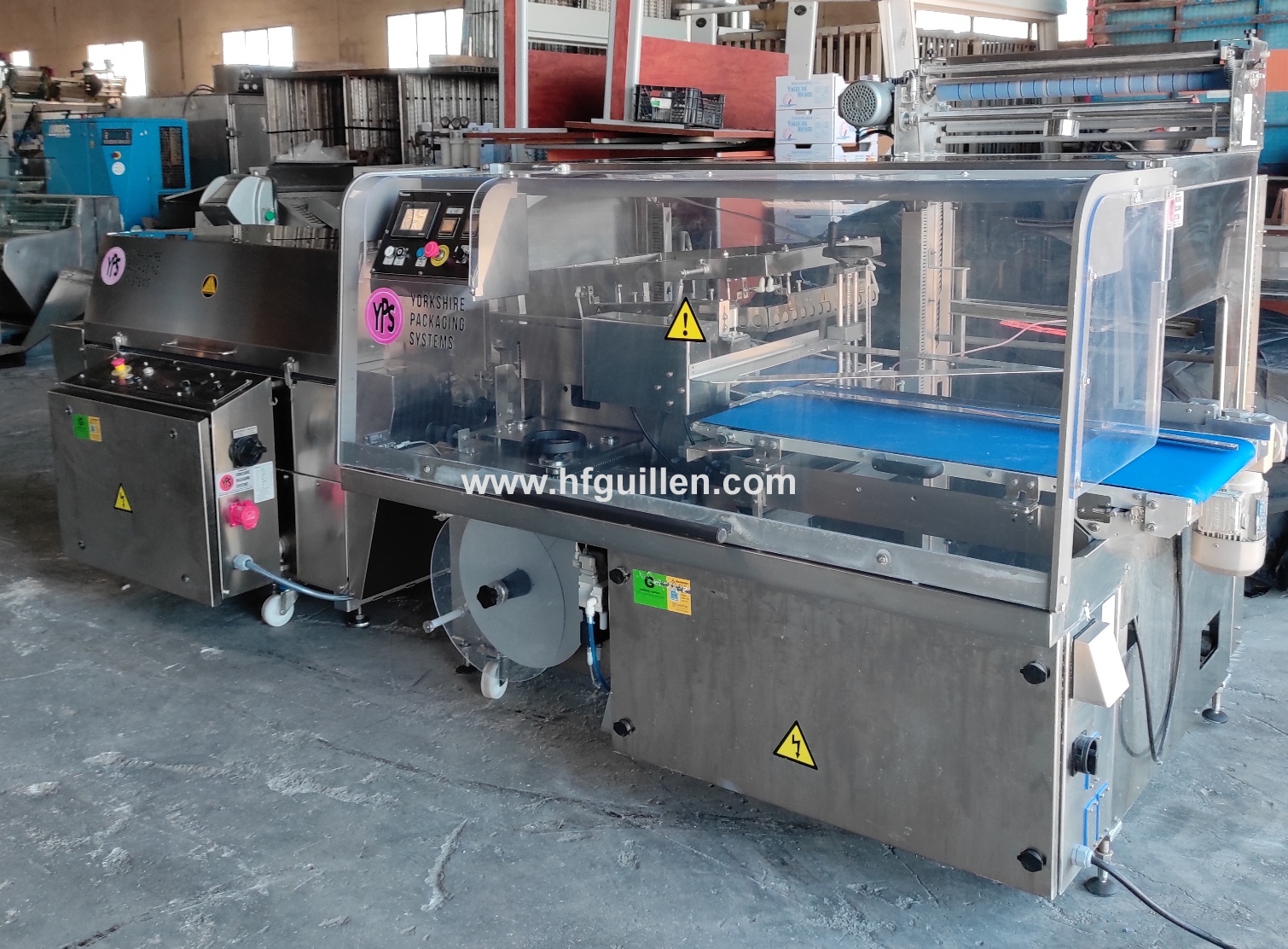 SALDATRICE A “L” ULMA CON TUNNEL DI TERMORETRAZIONE in vendita - foto 1