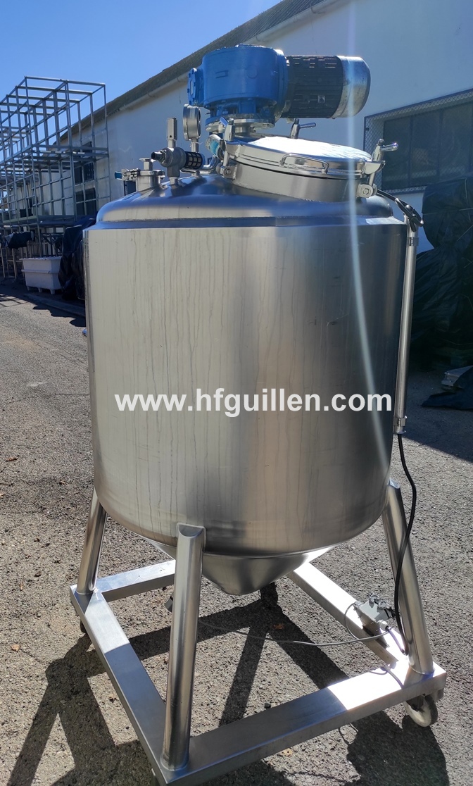 REF-2509 SERBATOIO ISOTERMICO INOX CON AGITATORE in vendita - foto 2