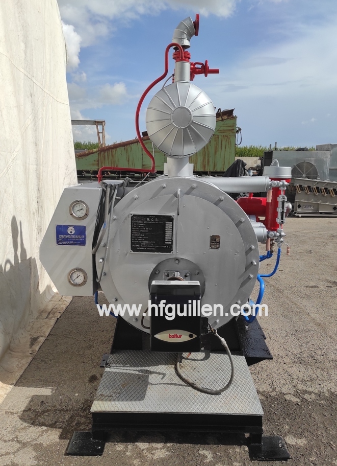 GENERATORE DI VAPORE INDUSTRIALE A GASOLIO 300 kg/h in vendita - foto 5