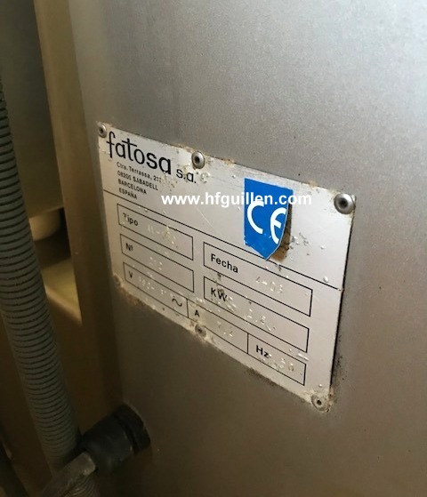 REF-1691 MESCOLATORE PER CARNE BIPALA SOTTOVUOTO FATOSA in vendita - foto 9