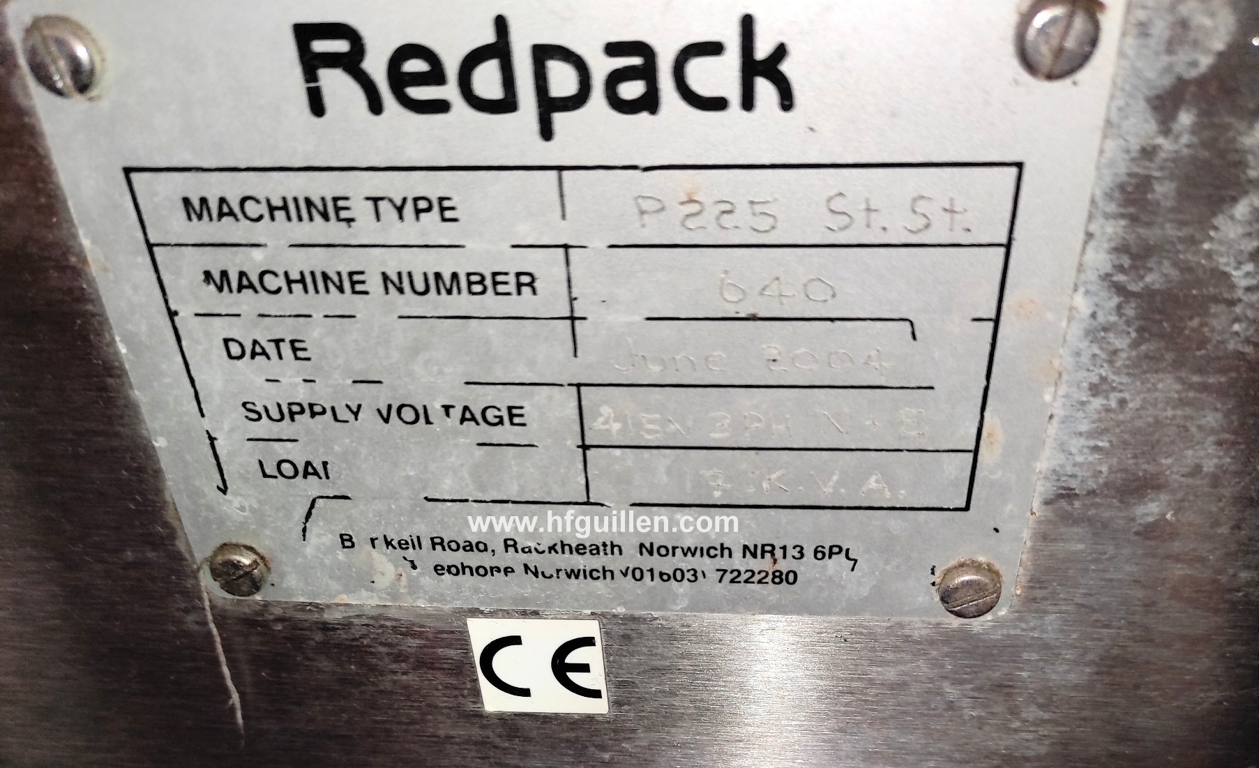 FLOW PACK REDPACK P225 CON ETICHETTATRICE E STAMPANTE in vendita - foto 11