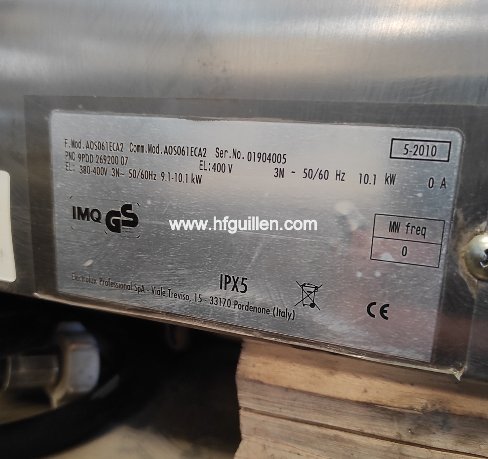 FORNO CONVEZIONE-VAPORE ELECTROLUX AIR-O-CONVECT in vendita - foto 6