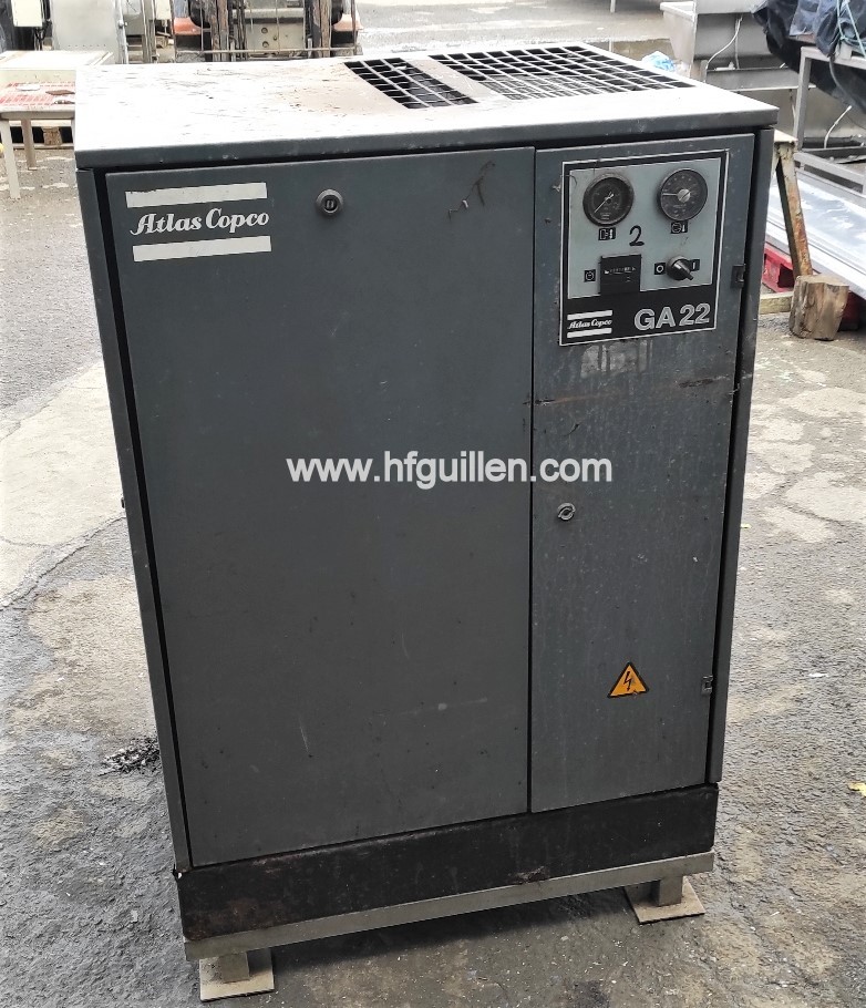 REF-2416 COMPRESSORE D'ARIA ATLAS COPCO GA22SP in vendita - foto 1