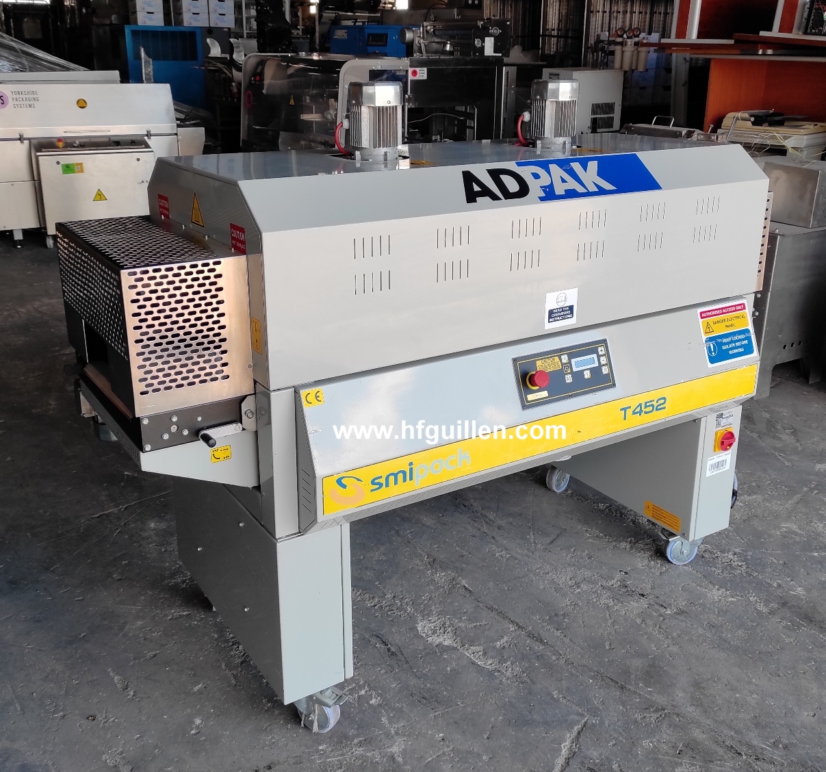 TUNNEL DI TERMORETRAZIONE SMIPACK T452 in vendita - foto 2