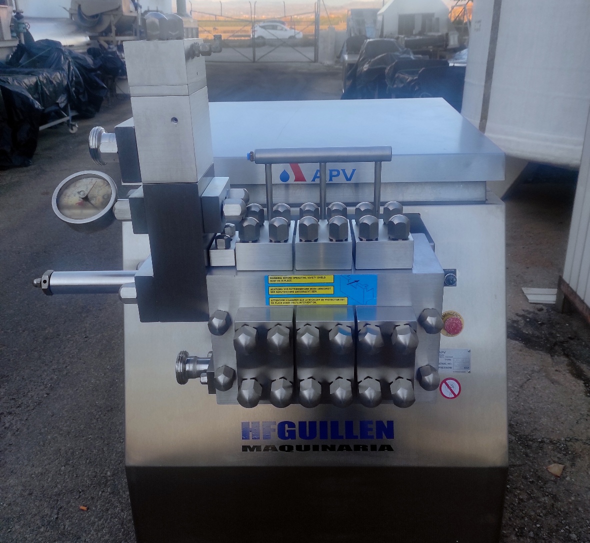 OMOGENEIZZATORE APV GAULIN 15-3.0 B DA 1.000 LITRI/ORA in vendita - foto 2