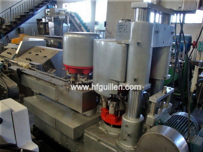 REF-61 AGGRAFFATRICE SEMIAUTOMATICA SOMME 323 A 6 TESTE in vendita - foto 2