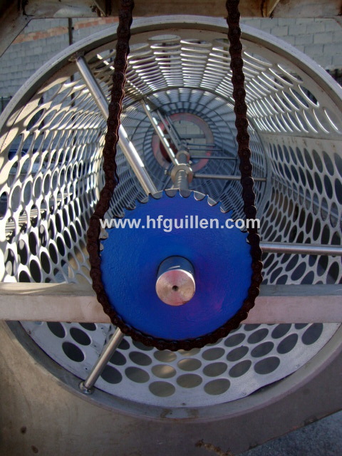 REF-1072 CALIBRATRICE DI 4 METRI IN ACCIO INOX in vendita - foto 6