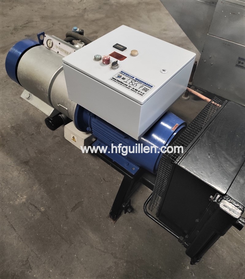 REF-1867 COMPRESSORE ARIA ROTATIVO A PALETTE HYDROVANE in vendita - foto 1