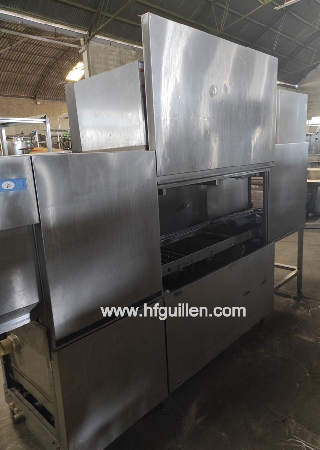 REF-2368 LAVASTOVIGLIE A CESTO TRAINATO HOBART CNA-L in vendita - foto 2