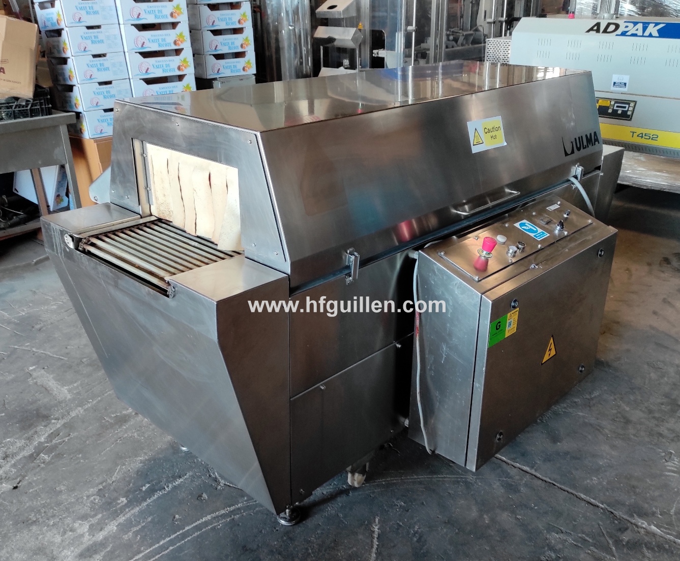 TUNNEL DI TERMORETRAZIONE ULMA TR 200 in vendita - foto 2