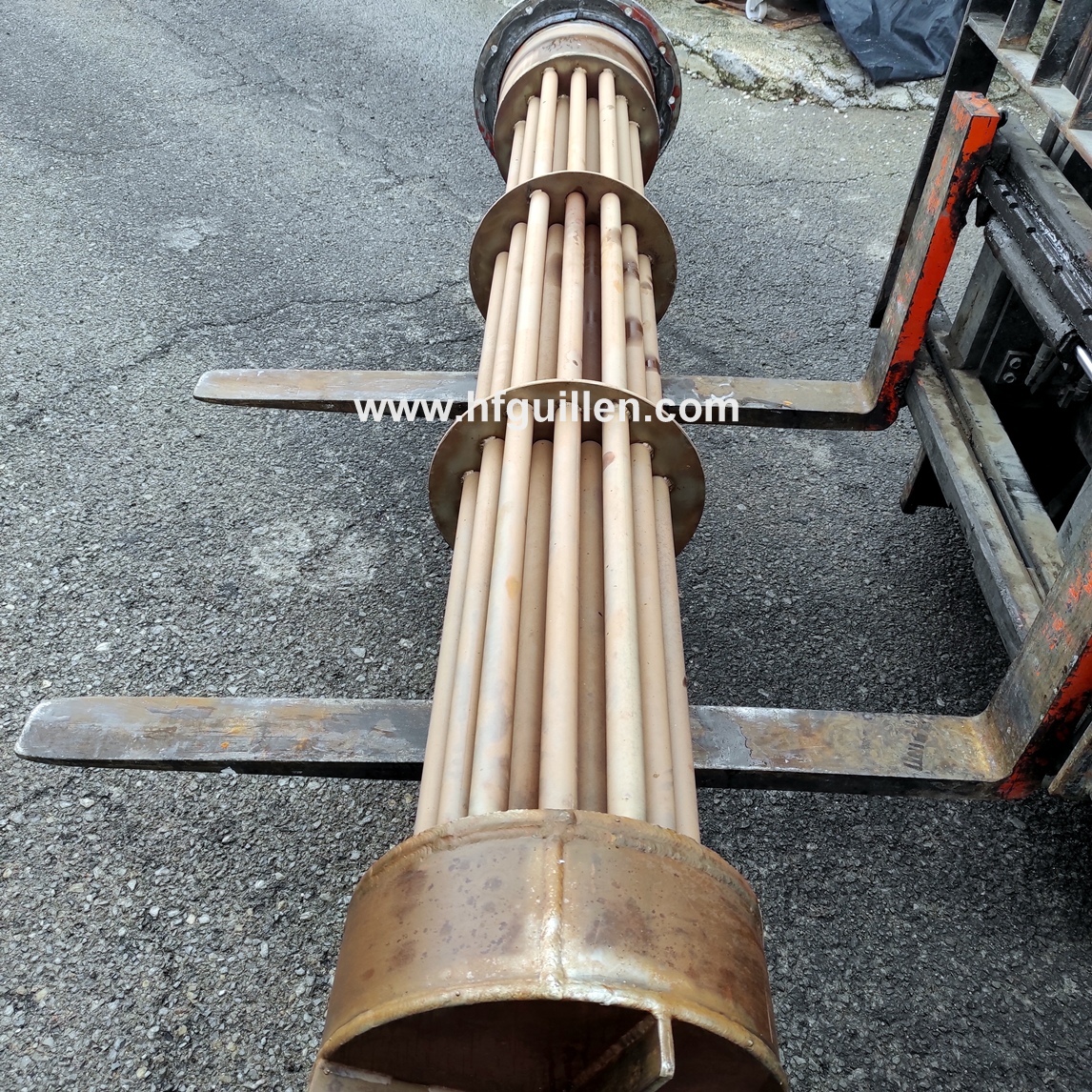 REF-2618 SCAMBIATORE DI CALORE TUBOLARE 3.000 LITRI in vendita - foto 8