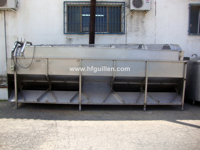 CALIBRATRICE DI 5 METRI IN ACCIO INOX in vendita - foto 2