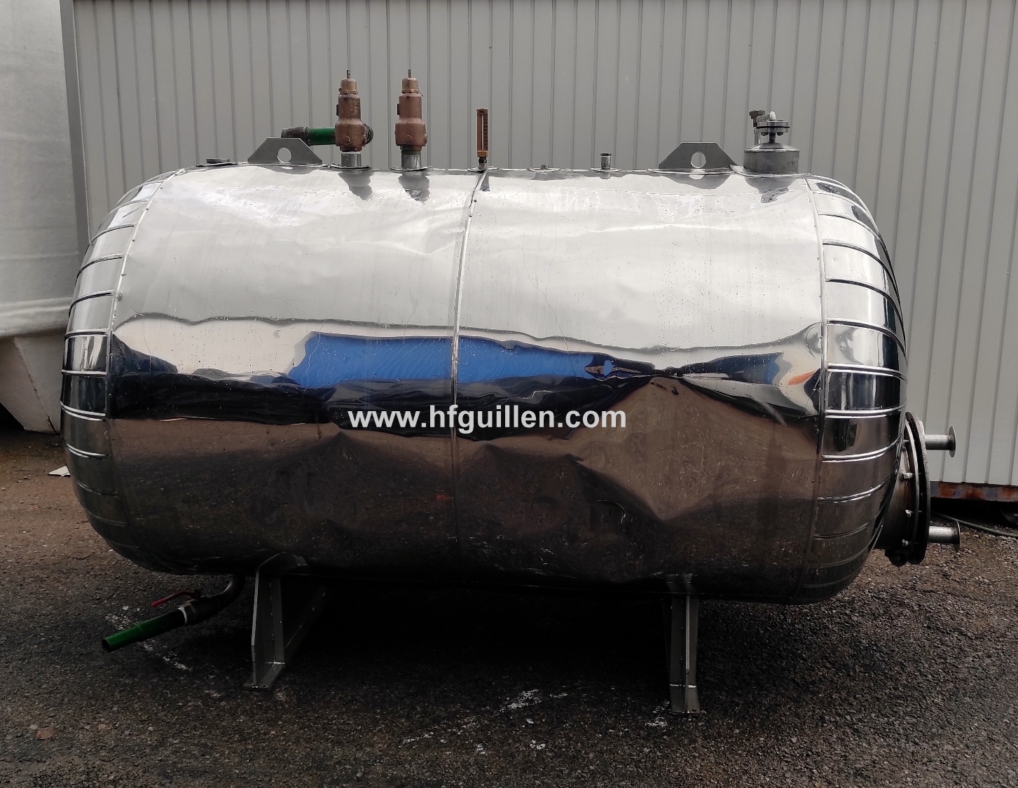 REF-2618 SCAMBIATORE DI CALORE TUBOLARE 3.000 LITRI in vendita - foto 5