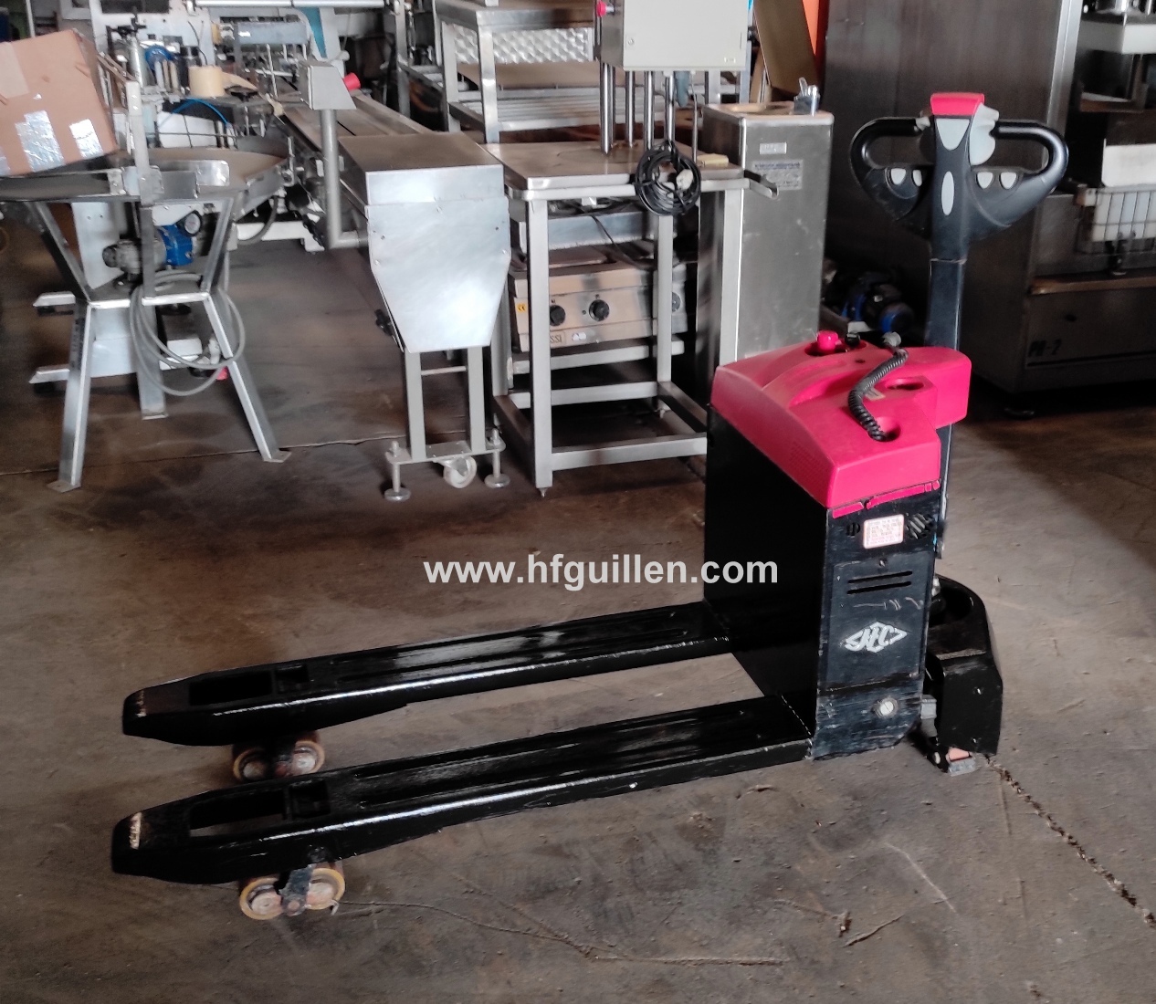 REF-2679 TRANSPALLET ELETTRICO HANGCHA 1.500 KG in vendita - foto 1