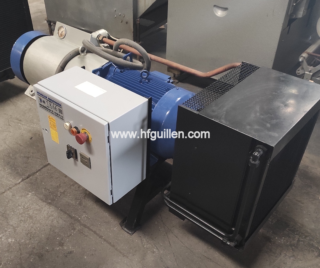 REF-1866 COMPRESSORE ARIA ROTATIVO A PALETTE HYDROVANE in vendita - foto 2
