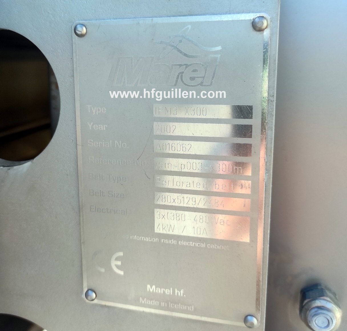 TAGLIERINA PORZIONATRICE MAREL LASER EYE IPM3 X300 in vendita - foto 14