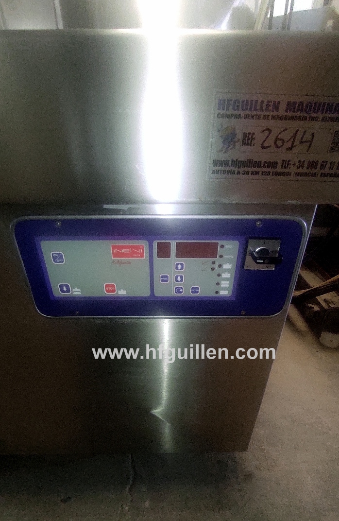 REF-2614 MACCHINA SOTTOVUOTO INELVI CON GAS INERTE in vendita - foto 7