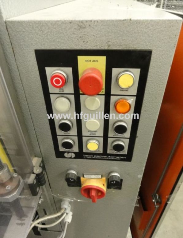 FARDELLATRICE E TUNNEL DI RETRAZIONE BECK PACKAUTOMATEN in vendita - foto 6