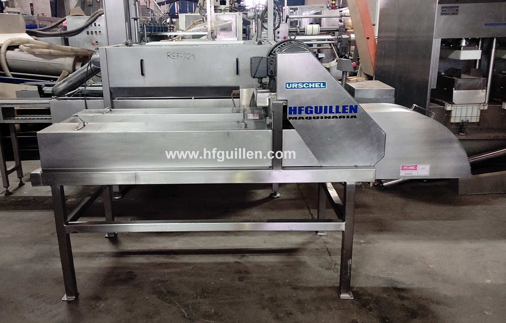 REF-2604 TAGLIERINA CUBETTATRICE PER PEPERONE URSCHEL J in vendita - foto 1