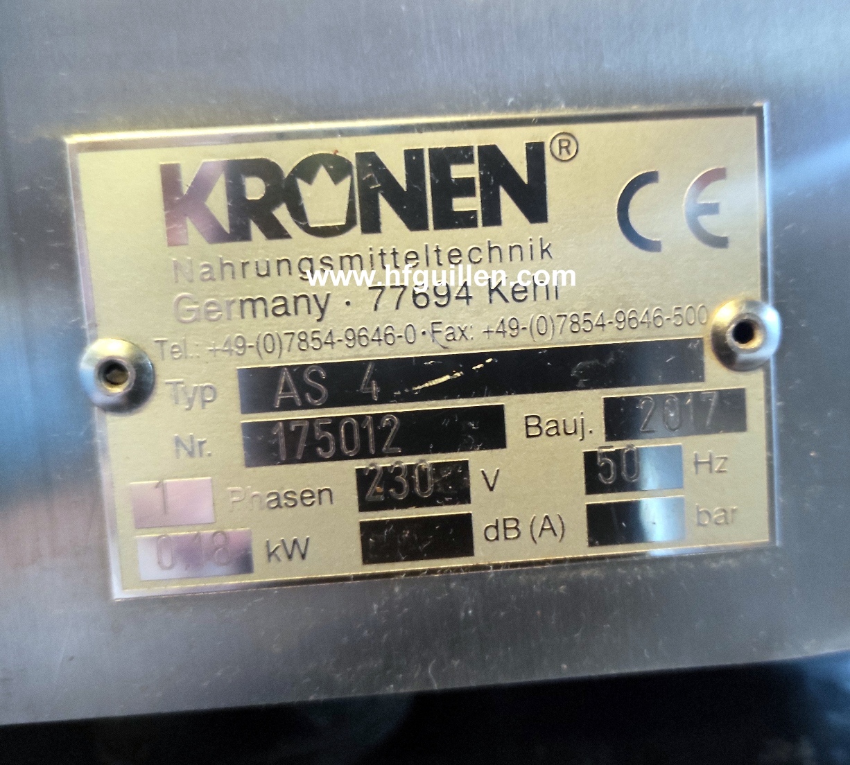 KRONEN AS4 PELATRICE DETORSOLATRICE TAGLIERINA PER MELE in vendita - foto 9