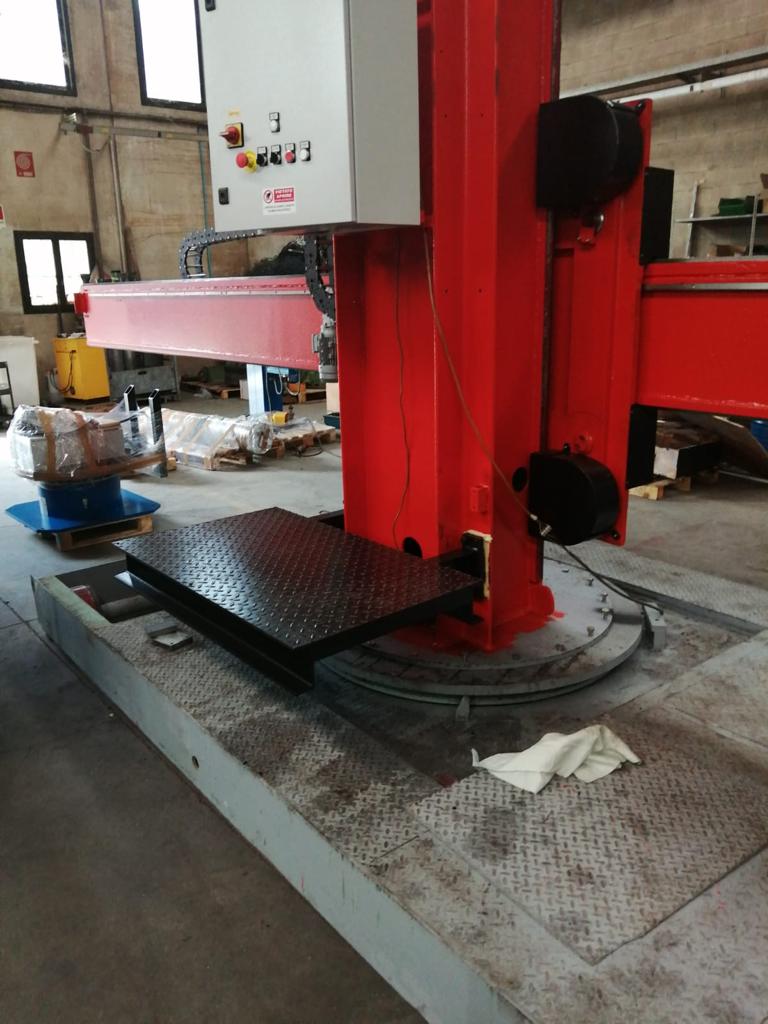 MANIPOLATORE DI SALDATURA  5,5 x 5,5 mt.- Rev. 2021 CE  in vendita - foto 4
