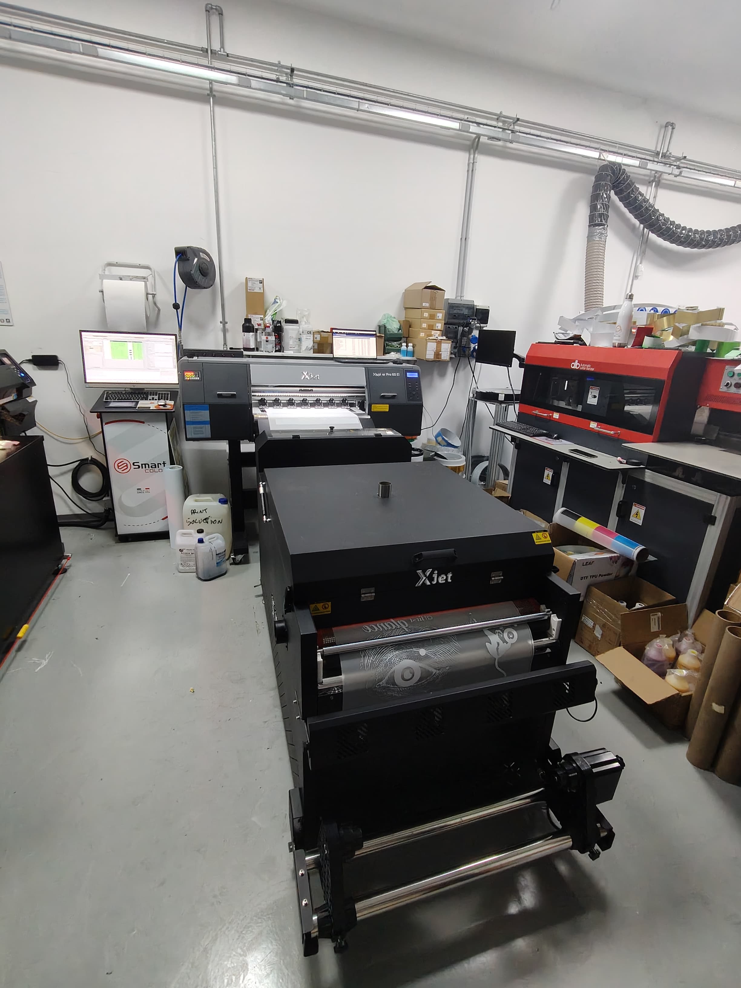 Plotter DTF X-Jet - Doppia Testa, W+W+W+W / C+M+Y+K in vendita - foto 4